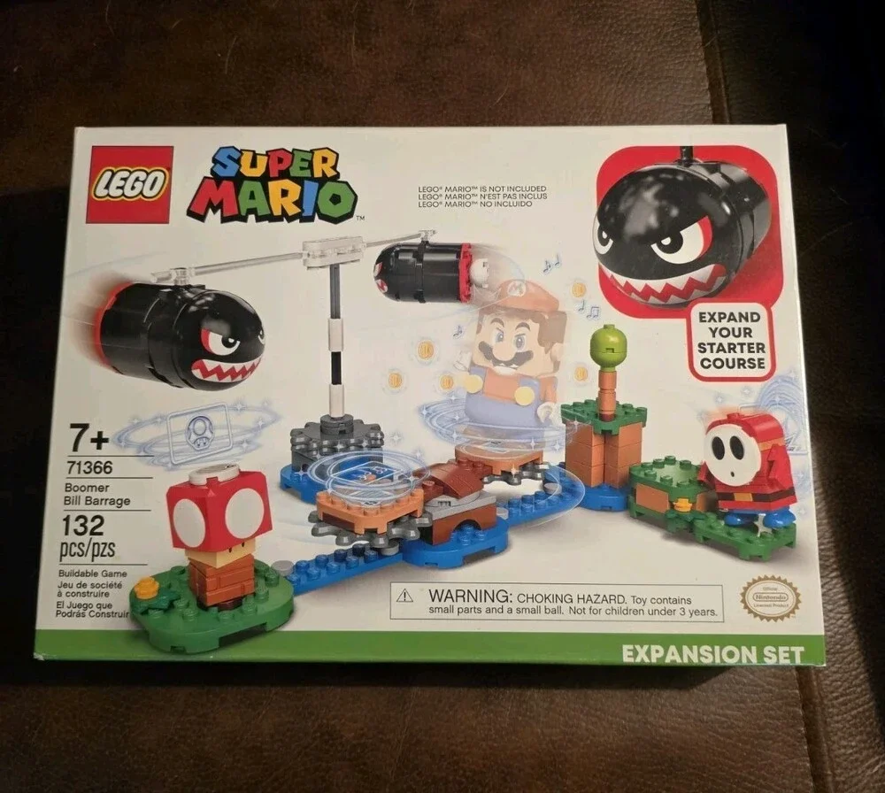 NEW LEGO Super Mario: Boomer Bill Barrage Expansion Set (71366)